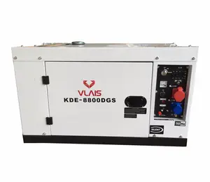 Silent generators for sale,air cooled diesel generator,6kw diesel generator for home use