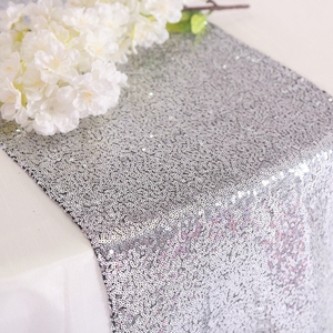 Chine Fabricant Haute Qualité Fantaisie <span class=keywords><strong>Toile</strong></span> De <span class=keywords><strong>Jute</strong></span> Sequin <span class=keywords><strong>Chemin</strong></span> de <span class=keywords><strong>Table</strong></span> Pour Le Mariage - Product Image 3