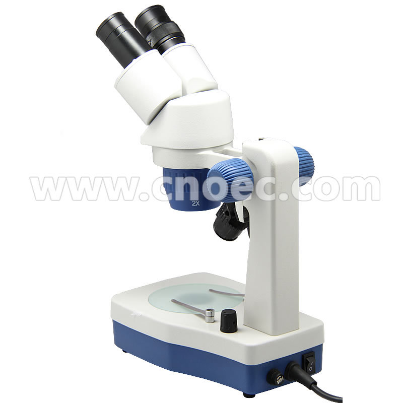 OPTO-EDU A22.1308 transmitir y reflejar iluminación LED microscopio estéreo binocular