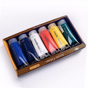 Juego de Pintura Acrílica para Artistas de 75 ml a Precio de Mayoreo para Lienzo, Vidrio y Papel - Product Image 2