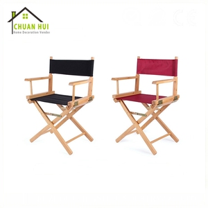 Nhiều Tùy Chọn Màu Sắc Vườn Nội Thất Bằng Gỗ Giám Đốc Ghế Với Armrest Trang Điểm Ghế - Product Image 3