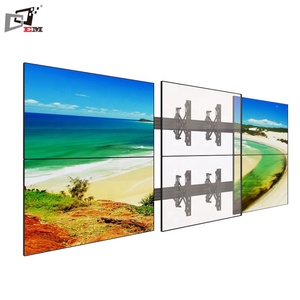 شاشات متعددة قابل للتعديل دفع الجرف التلفزيون جدار جبل لمدة ستة أجهزة التلفاز - Product Image 4