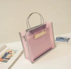Personalizzato delle donne di modo borse in pvc trasparente - Product Image 1