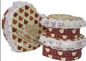 Hermoso diseño en forma de corazón día de san valentín regalos de embalaje de la caja en Dongguan - Product Image 1