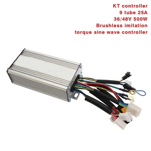 Điều Khiển Xe Đạp điện 36 V 48 V 500 W với Cảm Biến mô-men xoắn Mô Phỏng Pedelec Trợ Lý - Product Image 2