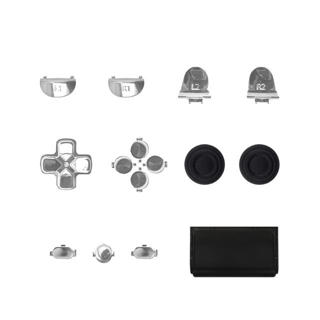 Replacement Button Set Mod Kit for Play Station 4 for PS4 Slim JDM-040 Controller Repair Kits Buttons