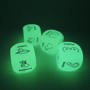 2015 mejor venta brillan en la oscuridad eroticos para adultos del sexo juego de <span class=keywords><strong>dados</strong></span> - Product Image 1