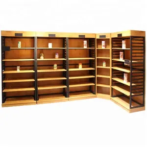 Étagères de supermarché en bois, 24 pièces, à <span class=keywords><strong>large</strong></span> Application, présentoirs - Product Image 1