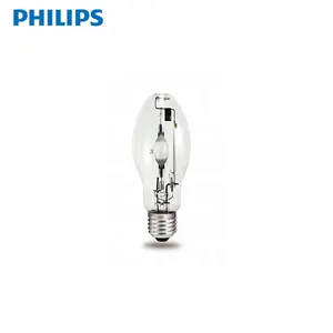 PHILIPS MH NaSc Lampu Halida Logam, 100W 640 E27 CL 1SL/24 Natrium Scandium, Lampu Terbuat dari Bohlam Kaca Berisi Gas