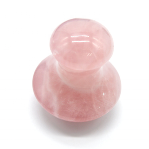 Gua Sha-piedra de cuarzo rosa de cristal 2022 Natural, herramienta facial, seta Rosa Guasha, seta Gua Sha - Product Image 3