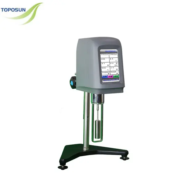 TPS-NDJST touch screen viscometer, viscosimeter with dynamic viscosity and kinematic viscosity for polymer solutions, oil etc.