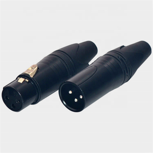 Connecteur <span class=keywords><strong>XLR</strong></span> 3 broches <span class=keywords><strong>mâle</strong></span>/femelle 2026, <span class=keywords><strong>adaptateur</strong></span> multi-cœur, connecteurs à profil bas, prise microphone - Product Image 1