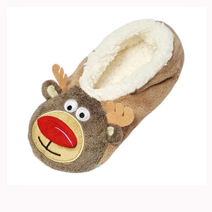 Pantoufles de noël antidérapantes pour enfants, vente en gros, 100 pièces - Product Image 4