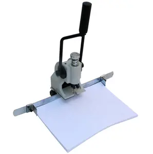 Piccolo foro singolo manuale di carta macchina di perforazione (WD-T30)