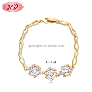 Bijou plaqué or 18K pour mariage, bijou brésilien en zircon, noble, pour filles, vente en gros, nouvelle collection - Product Image 6