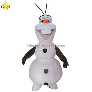 Funtoys CE felpa muñeco <span class=keywords><strong>de</strong></span> nieve <span class=keywords><strong>OLAF</strong></span> mascota <span class=keywords><strong>traje</strong></span> para adultos - Product Image 1