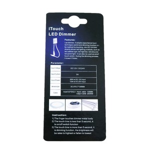 Regolatore del commutatore di tocco della luce del <span class=keywords><strong>Mini</strong></span> commutatore di tocco DC12-24V - Product Image 2