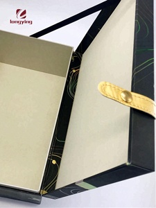 Trung Quốc Tuỳ Chỉnh <span class=keywords><strong>Luxury</strong></span> Lớn Hộp Quà Tặng Hộp Các Tông Với Pu Khóa Vành Đai Xử Lý Đối Với Bông Gối Chăn Bộ Đồ Giường Box Set Bao Bì - Product Image 6