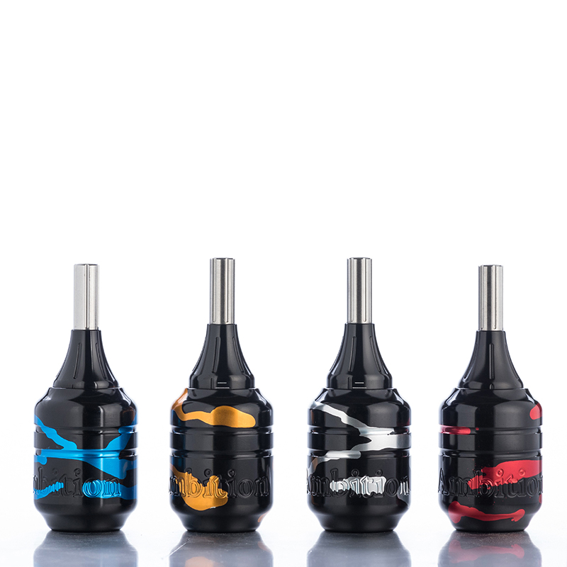 Высококачественная камуфляжная Регулируемая рукоятка из алюминиевого сплава для тату-машинок и пистолетов 32 мм