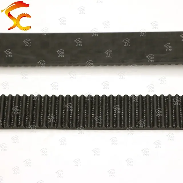 04-100#10meters S3M-15MM Polyurethane with steel core black belt width 15mm S3M PU open belt timing belt