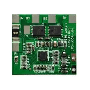 LWS智能锂离子磷酸铁锂电池保护板3s锂离子电池管理系统，适用于18650电池BMS电池3s，带BQ4050