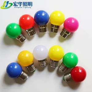 G45 E26 spherical small colorful led light bulb for wedding decoration etc