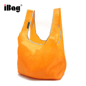 Siêu Mạnh Ripstop Nylon Có Thể Gập Lại Túi Tái Sử Dụng Túi Mua Sắm Hàng Tạp Hóa Với Túi Tích Hợp - Product Image 3