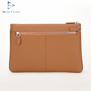 Blu Flut <span class=keywords><strong>pochette</strong></span> per gli uomini logo personalizzato vera pelle di vacchetta da <span class=keywords><strong>uomo</strong></span> avvolge <span class=keywords><strong>pochette</strong></span> durevole portafoglio porta carte - Product Image 4