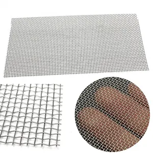 304 Stainless Mesh 5 10 20 25 50 100 Micron Ultra Fine 304 316 316L Stainless Steel Wire Mesh/net/filter Cloth