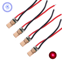 Module Mini Laser, mise au point 5mw 3-5V 650nm à points rouges