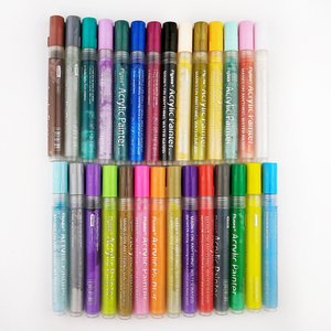 Marqueurs à base d'eau très vendus, ensemble de <span class=keywords><strong>peinture</strong></span> <span class=keywords><strong>acrylique</strong></span> avec RoHS UKCA - Product Image 1