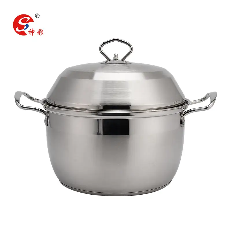 Nồi đồ nấu nướng đặt thép không gỉ không dính Cookware Set thép không gỉ đồ nấu nướng súp & chứng khoán chậu