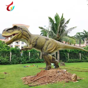 Gigante de tamaño Robot T Rex dinosaurio estatua modelo para la venta - Product Image 1