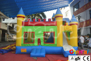 Azul inflable castillo bouncer para uso en el hogar y el negocio de <span class=keywords><strong>alquiler</strong></span> - Product Image 1