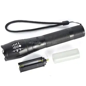 T6 18650 battery 1200 lumen 10W high power handheld flashlights