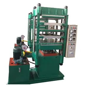 Four layers Vulcanizing rubber sheet machine/small hydraulic press for rubber molding/rubber press machine