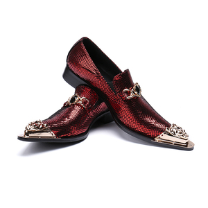 Na158 sapatos masculinos de couro genuíno, sapatos baixos estilo modernos para homens, sapatos de casamento <span class=keywords><strong>social</strong></span> - Product Image 3