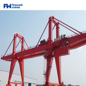 Finework-grúa pórtico de doble viga para elevación de contenedores, <span class=keywords><strong>50</strong></span> toneladas, a la venta