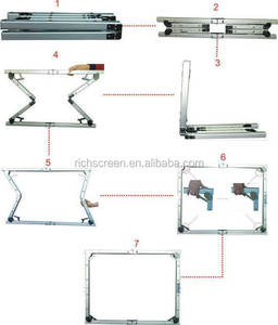 120inch 135 "150inch <span class=keywords><strong>180</strong></span>" 200 "250" 4:3 16:9 <span class=keywords><strong>inch</strong></span> phía trước di động nhanh chóng gấp màn hình chiếu/ngoài trời có thể gập lại màn hình máy chiếu - Product Image 4
