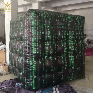 Gonflable magique 3D impression petite tente de cube pour la publicité extérieure - Product Image 5