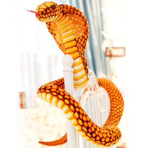 Jouets en peluche <span class=keywords><strong>Cobra</strong></span> serpent 3D de simulation <span class=keywords><strong>2022</strong></span> pour enfants Cadeaux d'anniversaire - Product Image 3