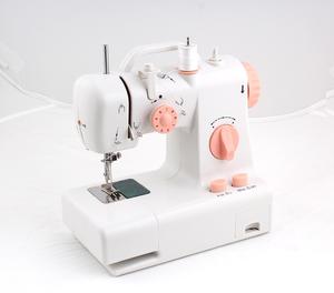 FHSM 318 inländischen manuelle mini elektrische overlock schmetterling nähen maschine