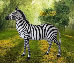 Estatua de <span class=keywords><strong>pinto</strong></span> de fibra de vidrio para jardín, tamaño real, a la venta - Product Image 5