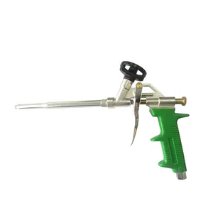 Pistola de espuma de poliuretano ajustable de cobre