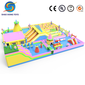 Por último un tamaño grande sueño fantástico castillo inflable Combo gorila con tobogán <span class=keywords><strong>laberinto</strong></span> obstáculos para la venta - Product Image 5