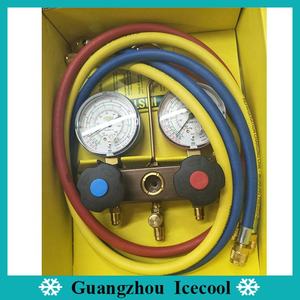 Feito na Suíça BM2-6-DS-R22 2-Válvula <span class=keywords><strong>Refco</strong></span> <span class=keywords><strong>Manifold</strong></span> <span class=keywords><strong>Gauge</strong></span> para R22/R134A/R404A - Product Image 5