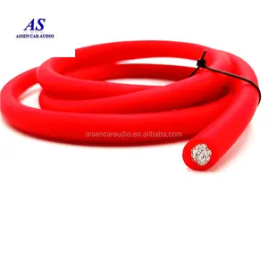 50FT 4GA 4AWG CCA Red Power Cable Wire Heat Resistance Car Audio Roll