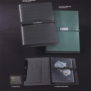 Couverture personnalisée PU Portable, gaufrage En Cuir <span class=keywords><strong>a4</strong></span> pu couverture spirale main <span class=keywords><strong>carnet</strong></span> à spirales - Product Image 3