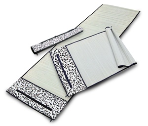 Mandr large <strong>beach</strong> mat folded straw <strong>beach</strong> mat plastic <strong>floor</strong> mat - Product Image 2