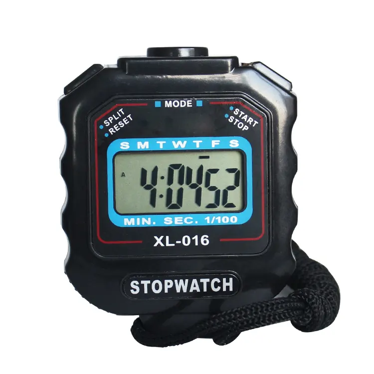 Portable Pocket Digital Sport Timer Electronic Stopwatch